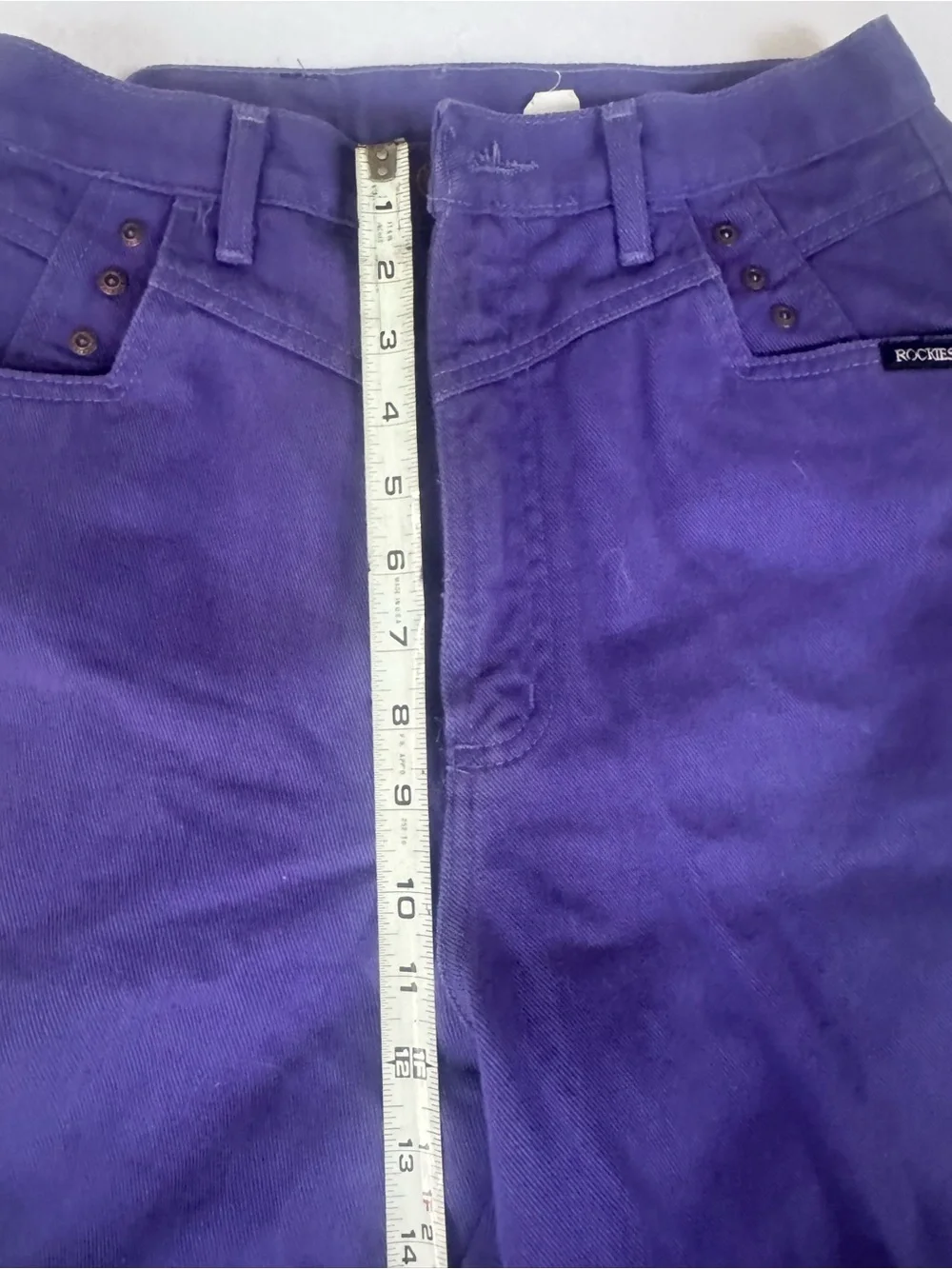 Vintage Rockies High Rise Jeans - Purple
